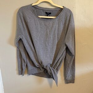Gap tie front sweatshirt